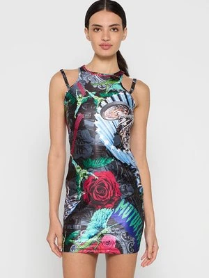 Sukienka z dżerseju Versace Jeans Couture