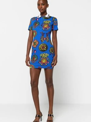 Sukienka z dżerseju Versace Jeans Couture