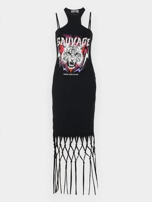Sukienka z dżerseju Versace Jeans Couture