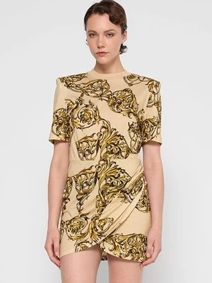 Sukienka z dżerseju Versace Jeans Couture