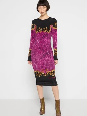 Sukienka z dżerseju Versace Jeans Couture