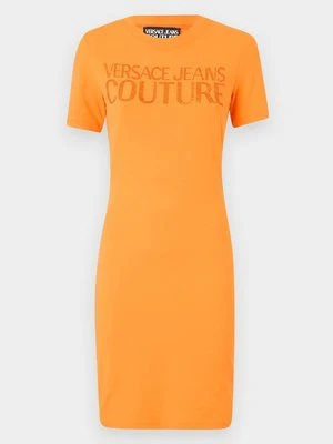 Sukienka z dżerseju Versace Jeans Couture