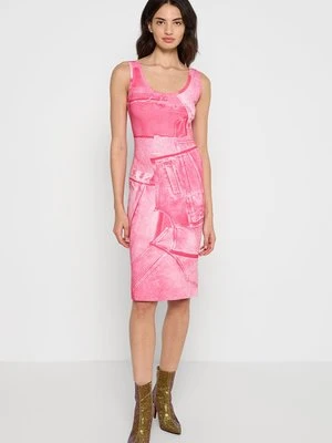 Sukienka z dżerseju Versace Jeans Couture