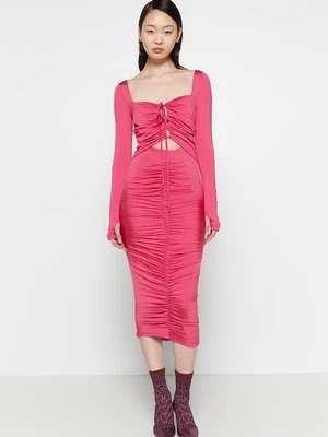 Sukienka z dżerseju Versace Jeans Couture