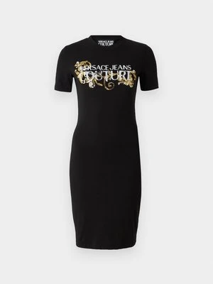 Sukienka z dżerseju Versace Jeans Couture