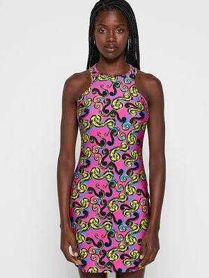 Sukienka z dżerseju Versace Jeans Couture