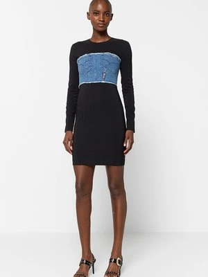 Sukienka z dżerseju Versace Jeans Couture