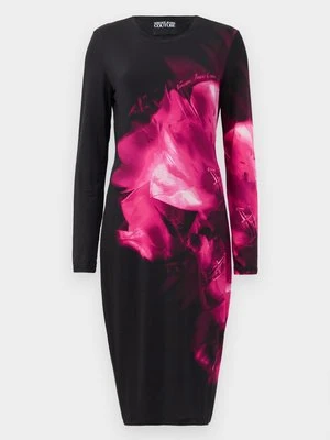 Sukienka z dżerseju Versace Jeans Couture