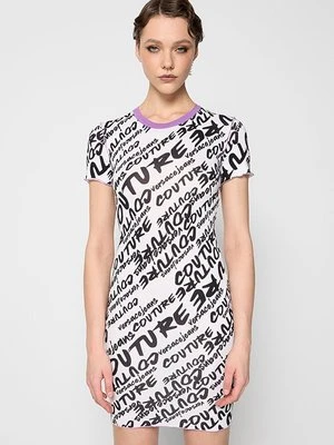 Sukienka z dżerseju Versace Jeans Couture