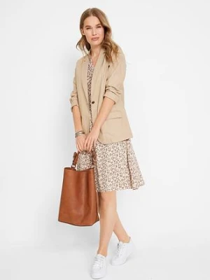 Zdjęcie produktu Sukienka z dżerseju w długości do kolan, z mieszanki wiskozy bonprix