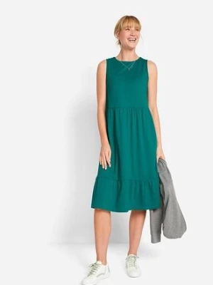 Sukienka z dżerseju z czystej bawełny bonprix