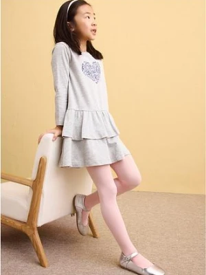 Sukienka z dżerseju z czystej bawełny organicznej (2 sztuki) bonprix