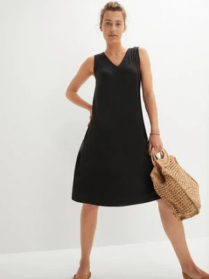 Sukienka z dżerseju z lejącej wiskozy bonprix