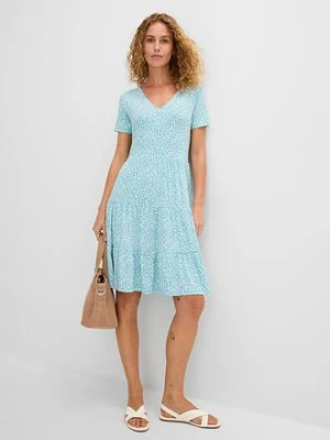 Sukienka z dżerseju, z mieszanki wiskozy bonprix