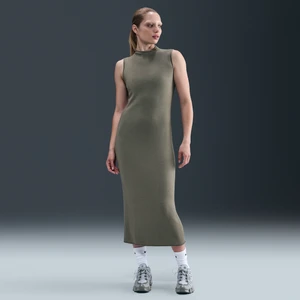 Sukienka z dzianiny Nike Wool Classics - Zieleń