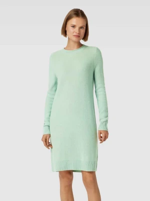 Sukienka z dzianiny o długości do kolan z mieszanki wełny Christian Berg Woman