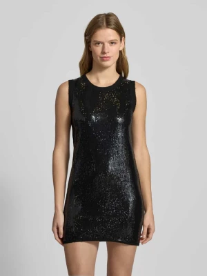 Sukienka z dzianiny o dopasowanym kroju z dodatkiem wełny model ‘ELAINE’ Pepe Jeans