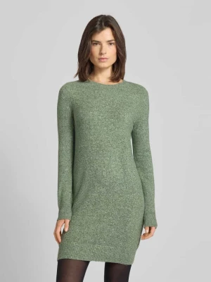 Sukienka z dzianiny o kroju podkreślającym figurę z okrągłym dekoltem model ‘DOFFY’ Vero Moda