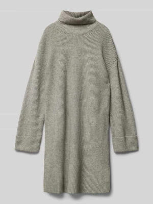 Sukienka z dzianiny o kroju regular fit z mieszanki wiskozy model ‘ANNE’ Only
