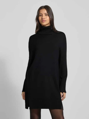 Sukienka z dzianiny z mieszanka żywej wełny model 'FERINGATESSA' Boss Orange