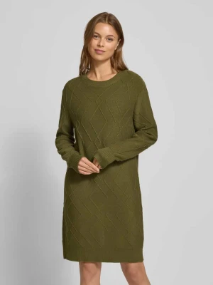 Sukienka z dzianiny z mieszanki wiskozy model ‘Saturn’ FREE/QUENT