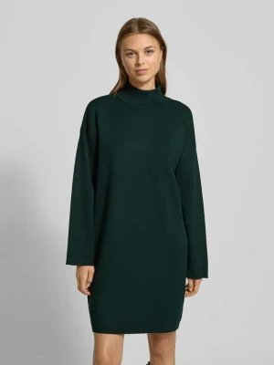Sukienka z dzianiny z mieszanki wiskozy ze stójką Jake*s Collection