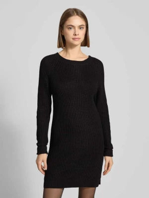 Sukienka z dzianiny z okrągłym dekoltem model ‘SIESTA’ Noisy May