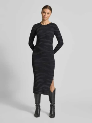Sukienka z dzianiny ze stójką Marc Cain