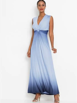 Sukienka z efektem przewiązania bonprix