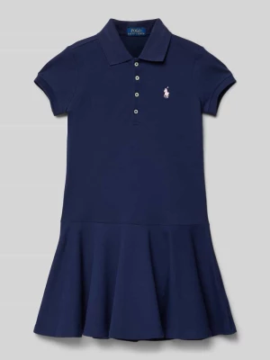 Sukienka z kołnierzykiem polo RALPH LAUREN TEENS