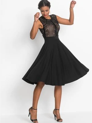 Sukienka z koronką bonprix