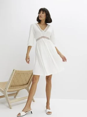 Sukienka z koronką bonprix