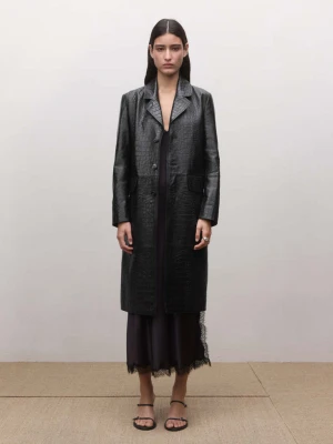 Sukienka z koronki z wycięciem burgund - Kobieta - - MANGO