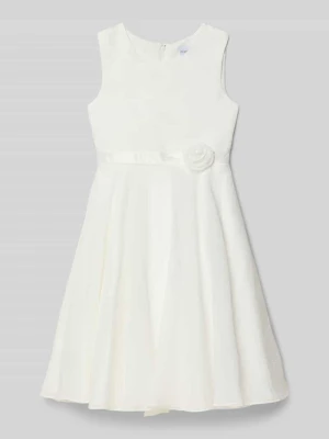 Sukienka z kwiatową aplikacją Happy Girls