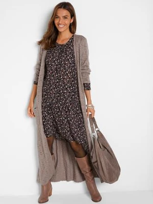 Sukienka z lejącej wiskozy bonprix