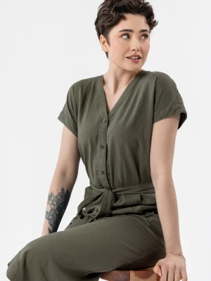 Sukienka z lnem G-SUNRAY Volcano