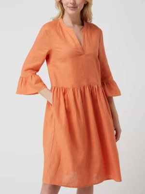 Sukienka z lnu WHITE LABEL