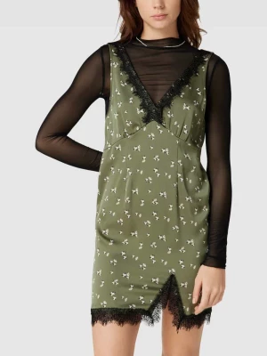 Sukienka z obszyciem z koronki model ‘Kiri’ EDITED