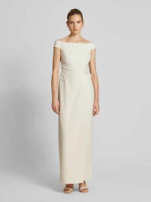 Zdjęcie produktu Sukienka z odkrytymi ramionami i wszytym zamkiem błyskawicznym model ‘SARAN’ Lauren Ralph Lauren