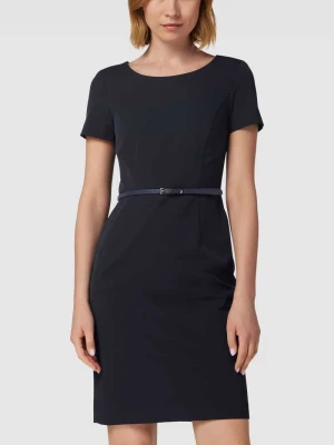 Sukienka z okrągłym dekoltem Christian Berg Woman Selection