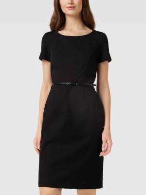 Sukienka z okrągłym dekoltem Christian Berg Woman Selection