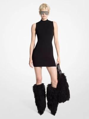 Sukienka z półgolfem z elastycznej wiskozy MICHAEL Michael Kors