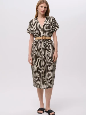 Sukienka z printem zwierzęcym Greenpoint