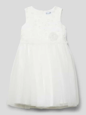 Sukienka z tiulu z kwiatowymi aplikacjami Happy Girls