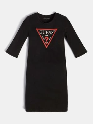 Sukienka Z Trójkątnym Logo Guess Kids