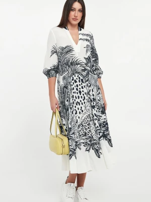 Sukienka z tropikalnym wzorem SPORTALM