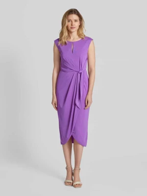 Sukienka z wiązanym detalem model ‘REIDLY’ Lauren Ralph Lauren