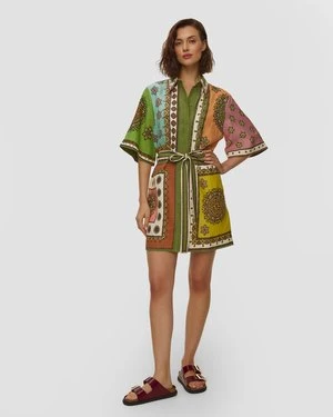 Sukienka Z Wiskozy Damska Alemais Contina Mini