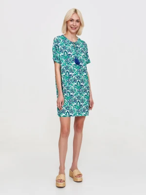 Sukienka z wzorem w drobne kwiaty Top Secret