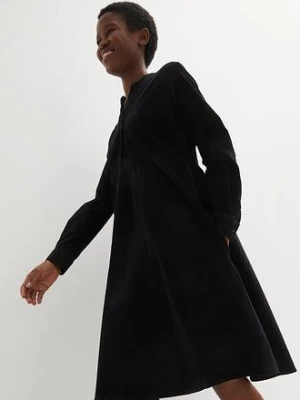 Sukienka ze sztruksu z bawełny bonprix